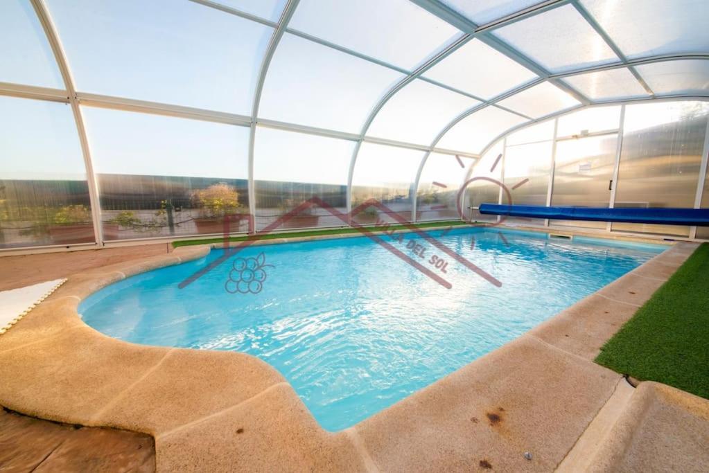 Villa Del Sol - Piscina Climatizada Mentrida Exteriör bild