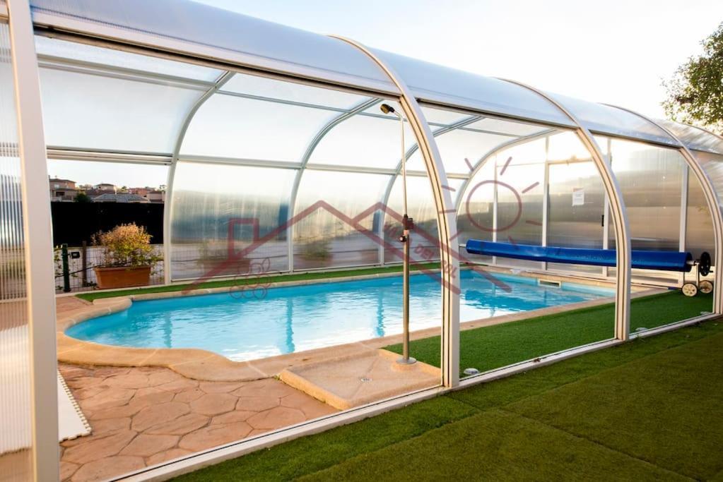 Villa Del Sol - Piscina Climatizada Mentrida Exteriör bild